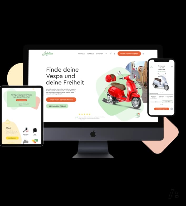 Grüne, zellige Struktur als Bildwelt für Product Design